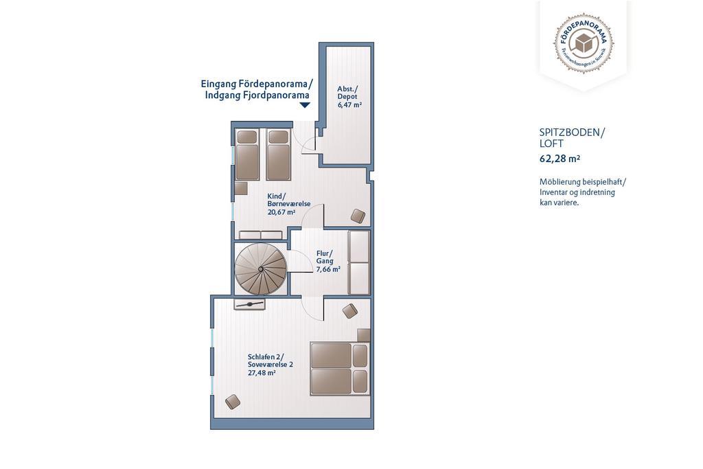 Ferienwohnung Foerdepanorama In Flensburg, Sonwik Экстерьер фото